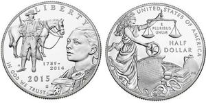 1/2 Долар США (1776 - ) Мідь 