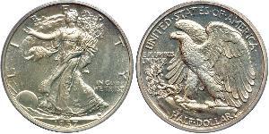 1/2 Долар США (1776 - ) Срібло 