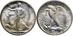 1/2 Долар США (1776 - ) Срібло 
