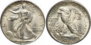 1/2 Долар США (1776 - ) Срібло 