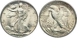 1/2 Долар США (1776 - ) Срібло 