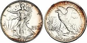 1/2 Долар США (1776 - ) Срібло 