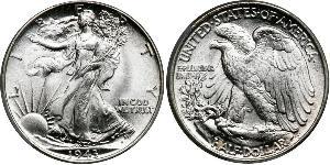 1/2 Долар США (1776 - ) Срібло 