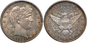 1/2 Долар США (1776 - ) Срібло 