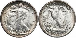 1/2 Долар США (1776 - ) Срібло 