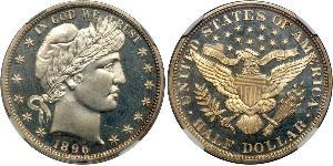 1/2 Долар США (1776 - ) Срібло 