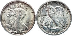 1/2 Долар США (1776 - ) Срібло 