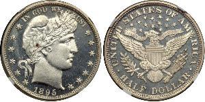 1/2 Долар США (1776 - ) Срібло 