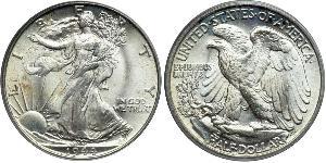 1/2 Долар США (1776 - ) Срібло 