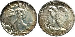 1/2 Долар США (1776 - ) Срібло 
