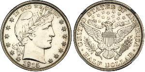 1/2 Долар США (1776 - ) Срібло 