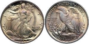 1/2 Долар США (1776 - ) Срібло 