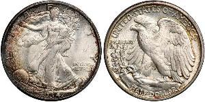 1/2 Долар США (1776 - ) Срібло 
