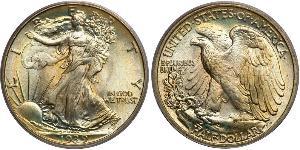 1/2 Долар США (1776 - ) Срібло 