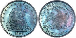 1/2 Долар США (1776 - ) Срібло 