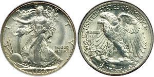 1/2 Долар США (1776 - ) Срібло 