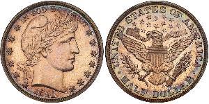 1/2 Долар США (1776 - ) Срібло 