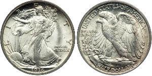 1/2 Долар США (1776 - ) Срібло 