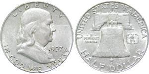 1/2 Долар США (1776 - ) Срібло Франклін Делано Рузвельт (1882-1945)