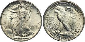 1/2 Долар США (1776 - ) Срібло 