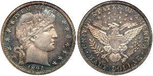 1/2 Долар США (1776 - ) Срібло 