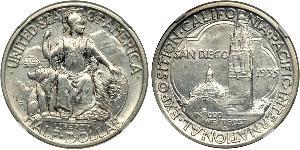 1/2 Долар США (1776 - ) Срібло 