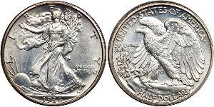 1/2 Долар США (1776 - ) Срібло 