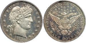 1/2 Долар США (1776 - ) Срібло 