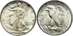 1/2 Долар США (1776 - ) Срібло 