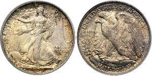 1/2 Долар США (1776 - ) Срібло 