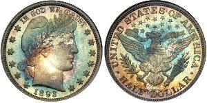 1/2 Долар США (1776 - ) Срібло 