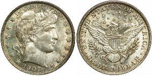 1/2 Долар США (1776 - ) Срібло 