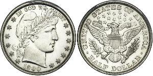 1/2 Долар США (1776 - ) Срібло 