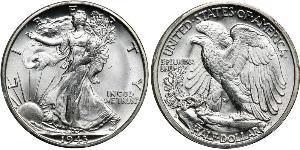 1/2 Долар США (1776 - ) Срібло 
