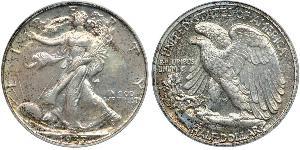 1/2 Долар США (1776 - ) Срібло 