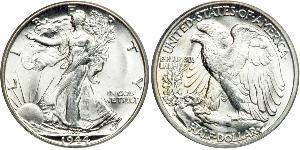 1/2 Долар США (1776 - ) Срібло 