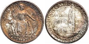 1/2 Долар США (1776 - ) Срібло 
