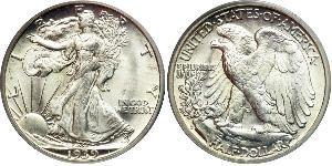 1/2 Долар США (1776 - ) Срібло 