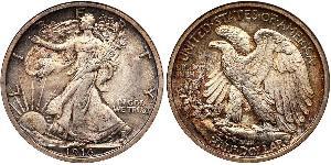 1/2 Долар США (1776 - ) Срібло 