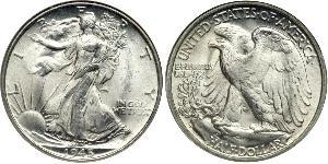1/2 Долар США (1776 - ) Срібло 