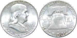 1/2 Долар США (1776 - ) Срібло Франклін Делано Рузвельт (1882-1945)