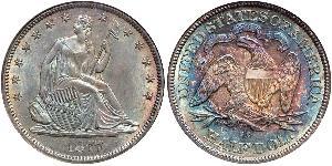 1/2 Долар США (1776 - ) Срібло 