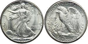 1/2 Долар США (1776 - ) Срібло 