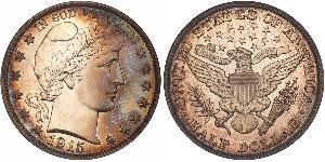 1/2 Долар США (1776 - ) Срібло 