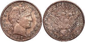 1/2 Долар США (1776 - ) Срібло 