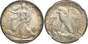 1/2 Долар США (1776 - ) Срібло 