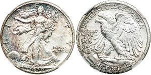1/2 Долар США (1776 - ) Срібло 