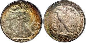1/2 Долар США (1776 - ) Срібло 