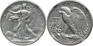1/2 Долар США (1776 - ) Срібло 