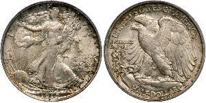 1/2 Долар США (1776 - ) Срібло 